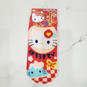 2/$20 Brand New Japan Sanrio Hello Kitty Socks #1